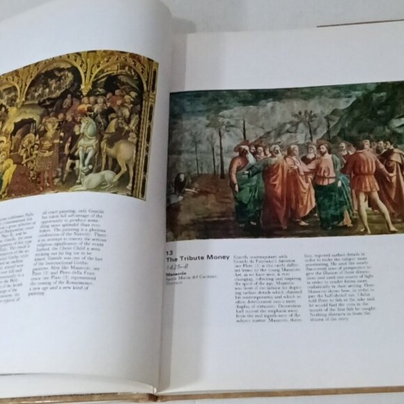 Vintage Coffee Table Book 100 Masterpieces in Colour Galley Press 1986 - Picture 7 of 8